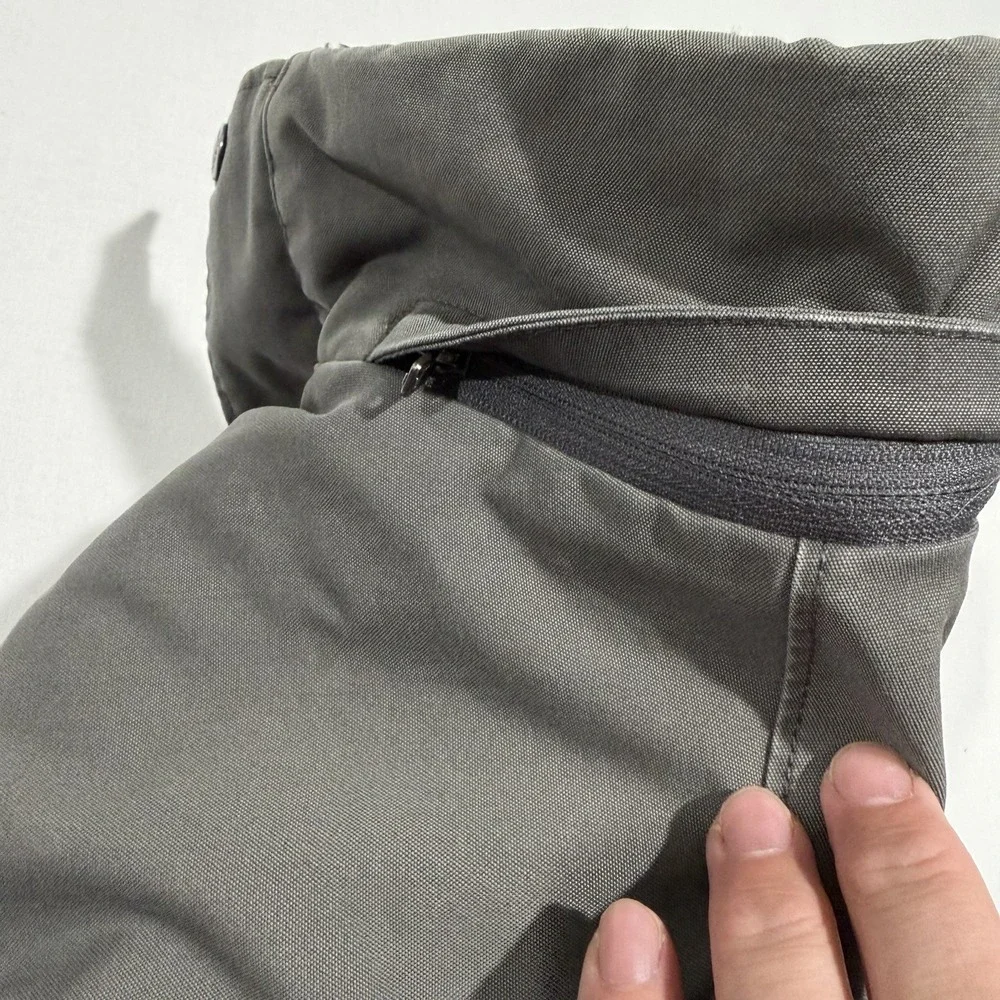 Patagonia Mens XL Maple Grove Canvas Jacket Fleece Lined Forge Grey Hood 26995